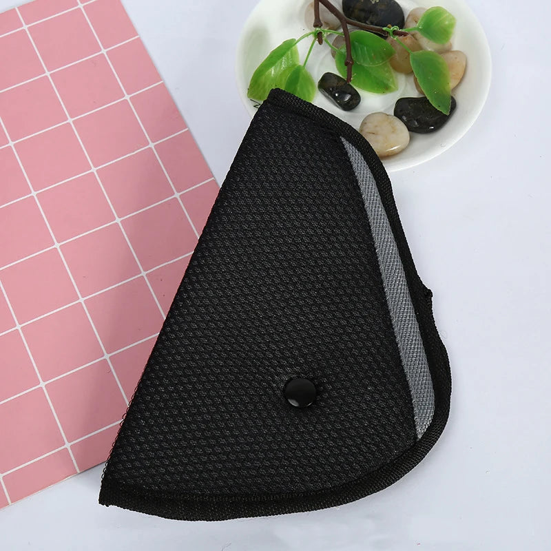 Universal Car Safe Fit Seat Belt Sturdy Adjuster Car Safety Belt Adjust Device Triangle Baby Child Protection Baby Safety