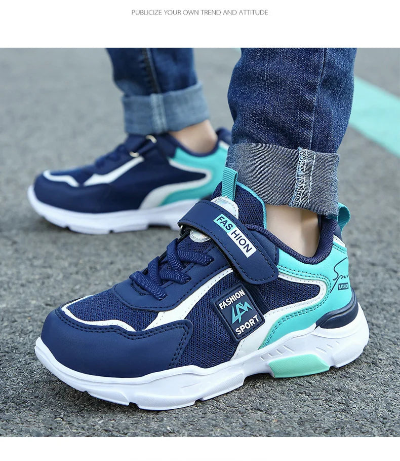 Kids Sneakers Breathable Sports Shoes for School and Play