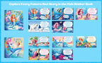 1/2PCS CutteeyFyry Sticker Book By Number Unicorn Stickers Paint Book For Kids Paint by Number Sticker Book Keep Kids Busy