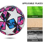 Standard Seamless Soccer Ball High Quality PU Material Size 4 5 Professional Outdoor Sports Match Training Football