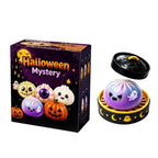5.5cm Soft Squishy Dumpling Toy With Halloween Theme Steamed Box Slow Rising Funny Sensory Toy Decompression Squeeze Toy Gift