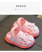 Kids Cartoon Summer Sandals Soft Garden Shoes for Children