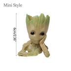 Modern Vases For Flowers Pot Groot Garden Pots Planters Anime Figurines Home Decoration Accessories Office Storage Pen Case