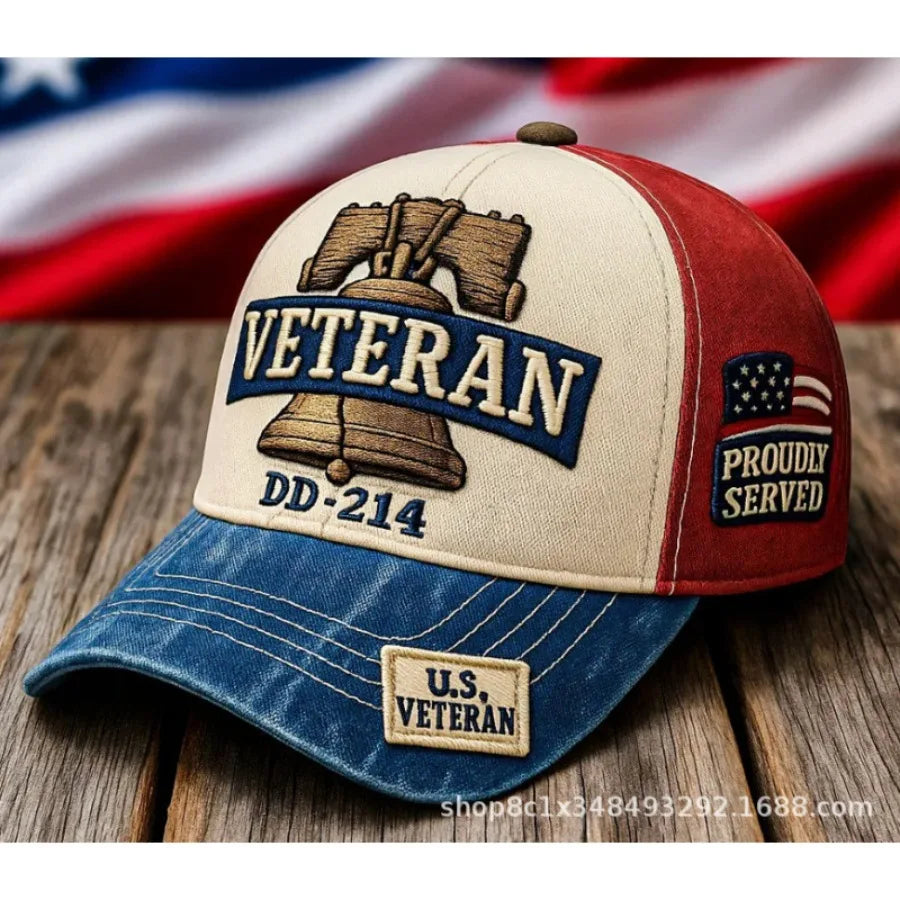 Breathable Patriotic Baseball Cap US 250th Anniversary Cap Retro Washed Versatile Patriotic Cap US 250th Anniversary Tribute Hat
