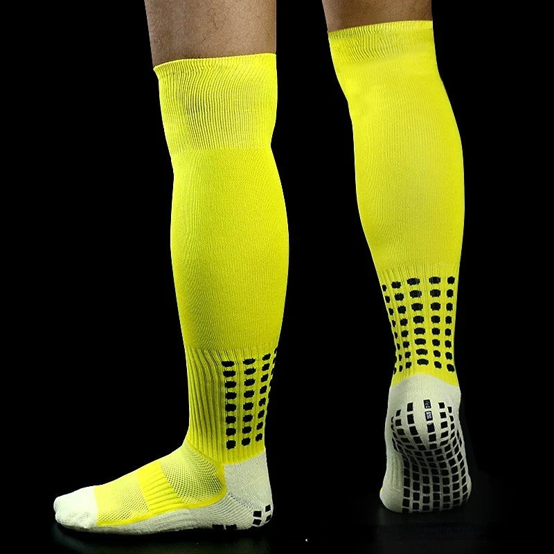 New Long Football Socks Silicone Suction Cup Grip Anti Slip Soccer Socks Sports Men Women Baseball Rugby Socks