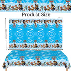 Birthday Paw Patrol Tablecloth Disposable Table Cloth Table Cover Paw Patrol Birthday party Decoration Party Favors supplies