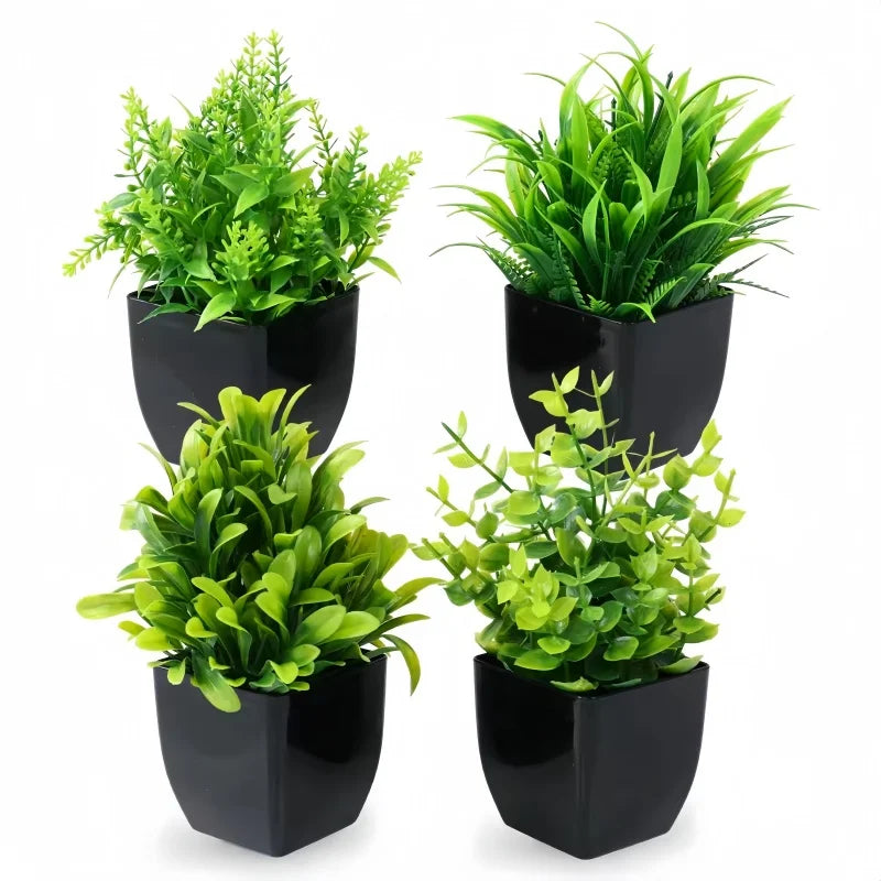 1pc Artificial Green Plants, Home Greening, Outdoor Gardens, Office Decoration, Birthday, Wedding and Party Scene Decorations