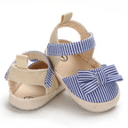 Baby Girl Summer Sandals Soft Sole Walking Shoes with Bow