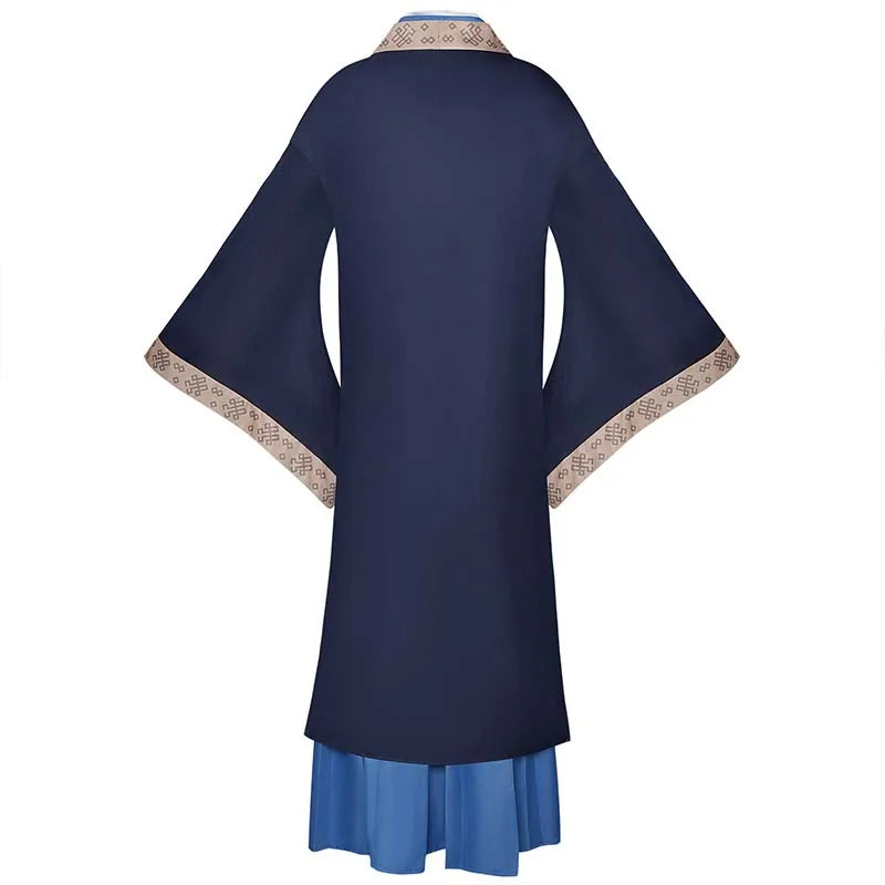 Jinshi Cosplay Costume Anime Apothecary Diarie Men Kimono Robe Suit with Headwear Kusuriya No Hitorigoto Outfits for Comic Con