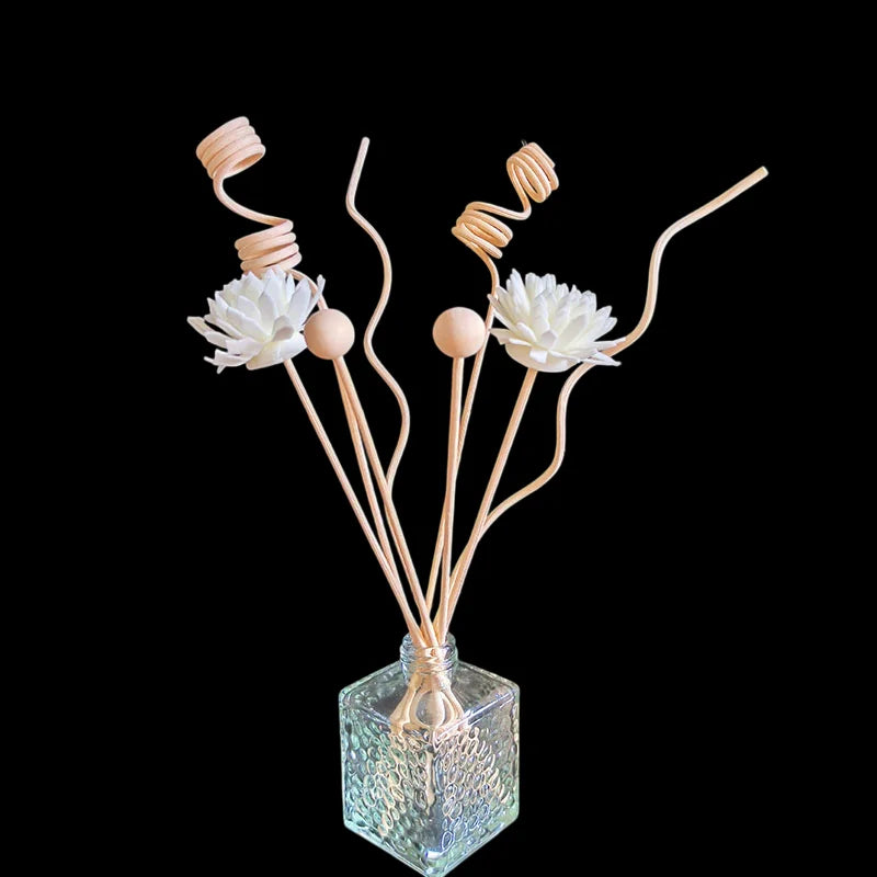 DIY Artificial Flower Rattan Reed Diffuser Refill Sticks 6pcs/8pcs/9pcs Essential Oil Home Fragrance Aroma Diffuse Clu