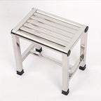Multi Functional Stainless Steel Stool - Durable Thick & Sturdy Stool, Ideal for Living Room, Bathroom, Kitchen, Corridors