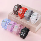 Calculator Watch for Kids – Cartoon LED Digital Sports Watch