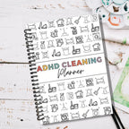 Household Chore Task Notebook Daily Weekly Monthly Cleaning Planner Family Home Cleaning Schedule Chart For Household Management