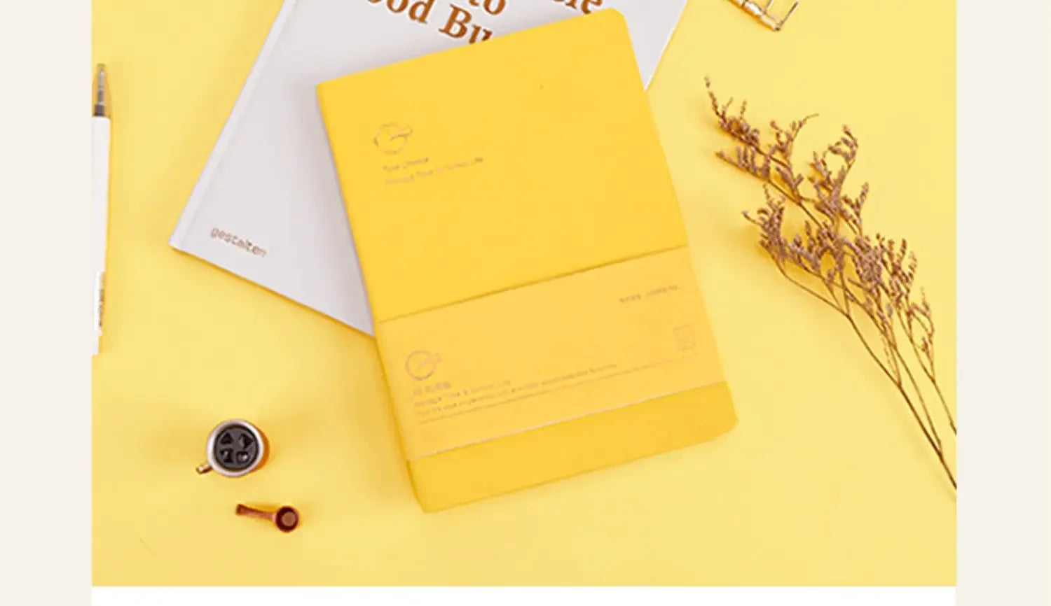Portable Undated Planner – Weekly Monthly Daily Agenda Journal, Schedule Organizer Notepad for Office School, Stationery Gift for Students