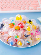 50pcs Capsule Dolls Blind Box Surprise Ball, Mini Round Cute Capsule, Perfect Party Favors,Treasure Classroom Prizes