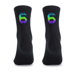 WEST BIKING Professional Cycling Breathable Socks Bicycle Racing Compression Socks Men Soccer Basketball Sports Reflective Socks
