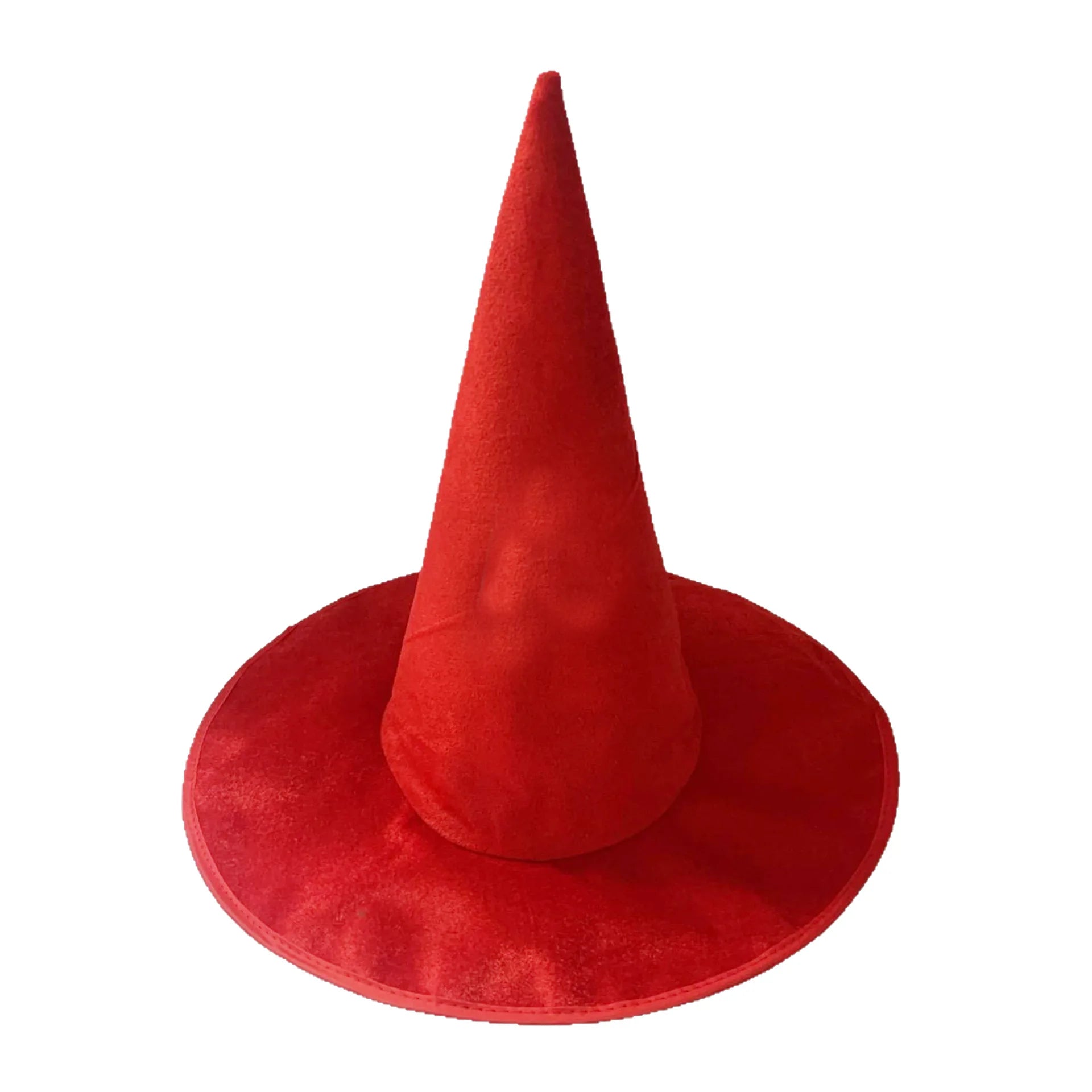 Halloween Witch Hat Flannel Wizard Costume Hat for Parties
