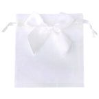 10pcs/20pcs 9x12 10x15 13x18cm New Design Bow Organza Bags Jewelry Candy Packing Bag Wedding Party Gift Storage Drawstring Pouch