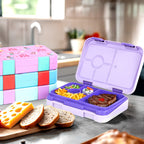 Adorable Kids Lunch Box Student Microwave Safe Travel Bento Box Halloween Container Portable Leak Proof Fruit Salad Bento Box