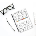 Daily Weekly Monthly Household Cleaning Planner Notebook Family Chore Chart Home Cleaning Task Schedule Organizer