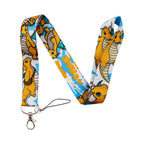 Cute Anime Lanyards For Key Neck Strap Lanyards ID Badge Holder Keychain Key Holder Hang Rope Keyrings Accessories Gifts