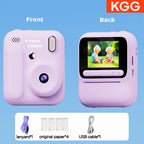 Kids Instant Camera Color Printing Camera 32GB 1080P Thermal Print Toys Camera Print Photo Video Games Music Children Gift