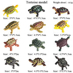 Oenux Mini Wild Forest Animals Insect Dinosaur Model Owl Fox Squirrel Hedgehog Fox Frog Figurines Cake Toppers Kid Toy Gift