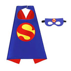 8 sets Superhero Capes for  Cool Halloween Christmas  Costume Cosplay Festival Party Supplies Favors Dress Up for boys girls