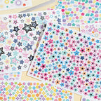 2 types, 20 sheets per pack, Star Date Series, Star Creative Sticker Book, Handbook, DIY Scrapbook, Picture Book C