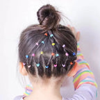 1000 Pcs/Bag Small Clear Rubber Band Black Holder Hair Ties Gum White Colorful Elastic Hair Band For Kid Girls Women Accessories