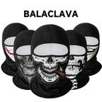 Cycling Mask Skull Quick-drying Sunscreen Balaclava Men's Motorcycle Elastic Helmet Lined Ghost Full Face Windproof Headgear