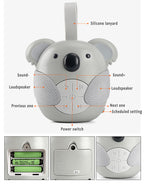 Baby White Noise & Lullaby Sound Machine,Baby Sound Machine,Portable Baby Soother, Stroll & Go, Owl,Portable White Noise Machine