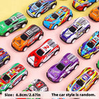 15pcs Children's car sets, alloy car toys, Christmas gift toys, car models, shock-resistant toys
