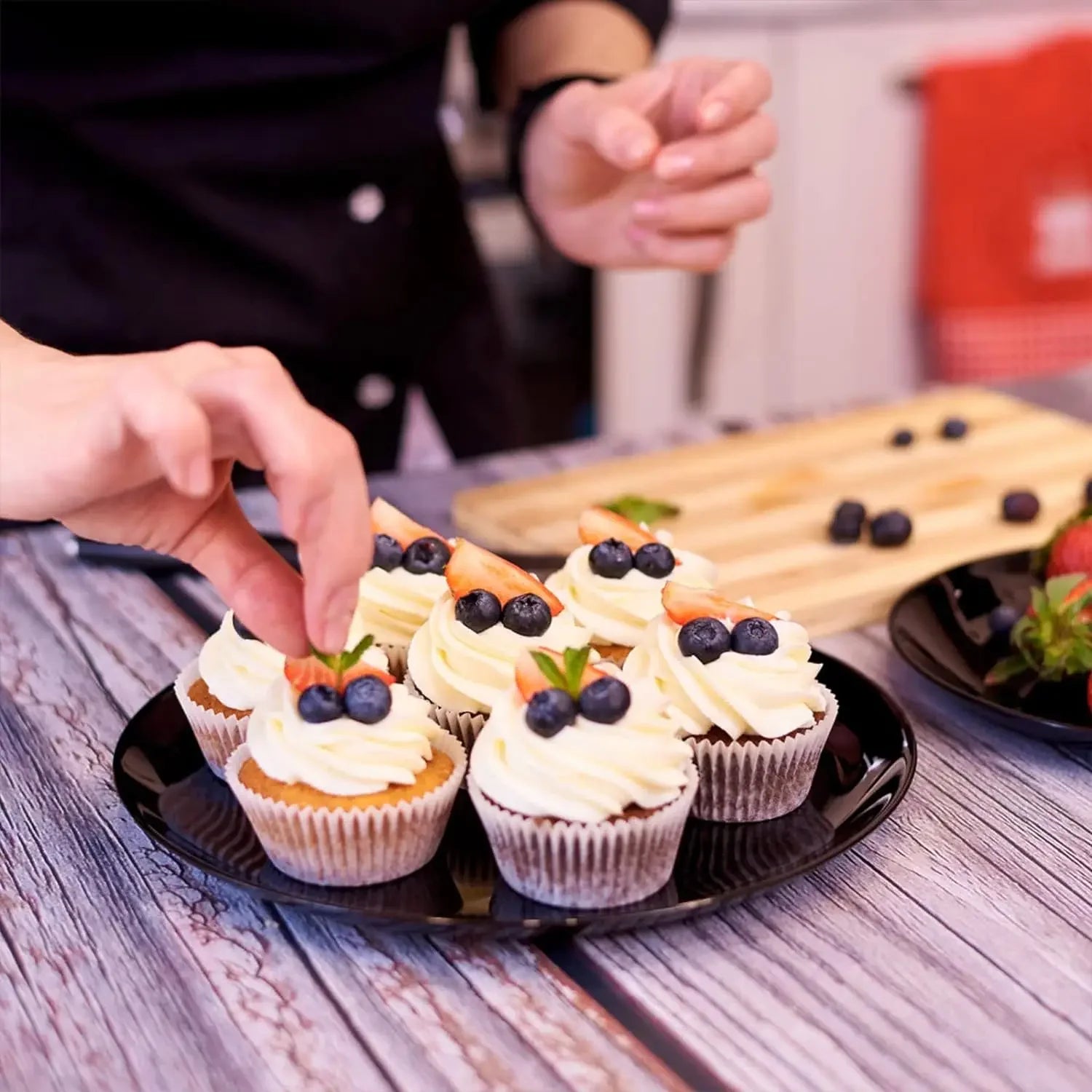200/300/500pcs Mixed Color Baking Cups Cupcakes Muffin Liners Paper Cup Molds Greaseproof  Wrapper for Party Wedding Birthday
