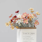 Pastoral Chrysanthemum Cosmos Branch Artificial Flowers Daisy Gesang Floral Wedding Party Vase Home Decor Ornaments Photo Props