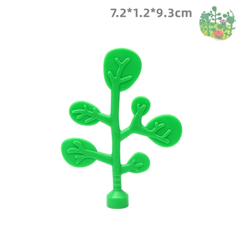 Forest Building Blocks Plant & Tree Accessories for Kids