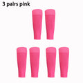 3 pairs New Football Socks Shin Pads Leg Cover Men Women Grip Cutsocks