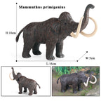 Oenux Prehistoric Wild Animals Doedicurus Armadillo Doedicurus Sabretooth Model Action Figures PVC Collection Toy Kid Gift