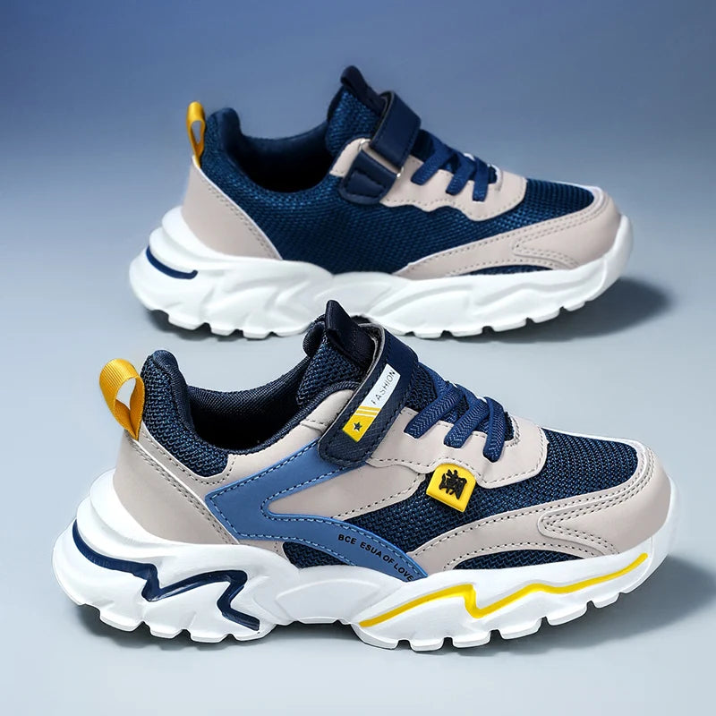 Boys Summer Mesh Sneakers Breathable Running Sports Shoes Kids