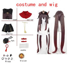 Hutao Cosplay Femme Halloween Costume Anime Clothes For Women Disfraz Mujer Adulta For Adults Ropa Para Hu Tao Outfits