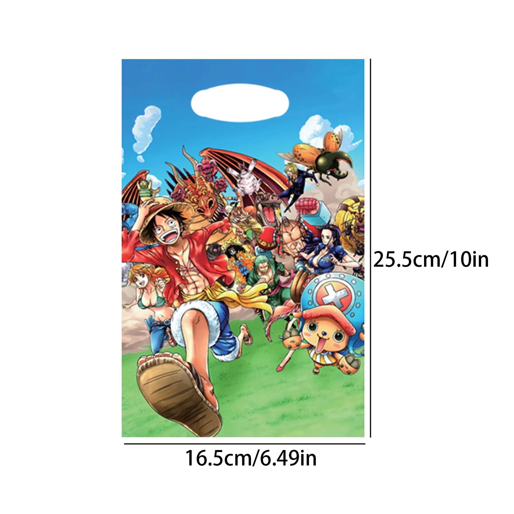 One Piece Gifts Bags Birthday Party Decoration Goodie Bags Candy Bag Baby Shower Kids Gifts Boys Favors For Party Supplies