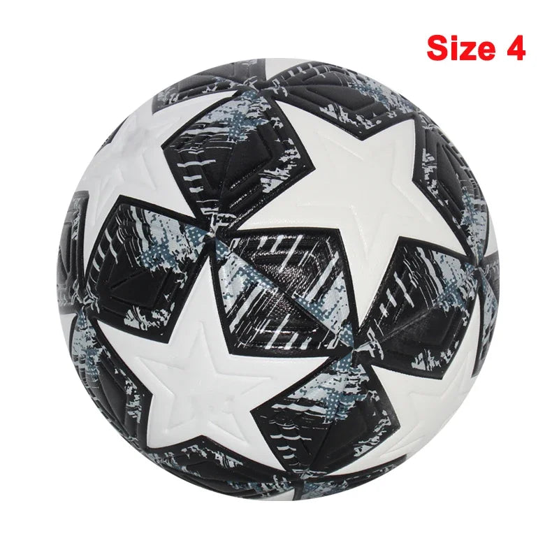 Standard Seamless Soccer Ball High Quality PU Material Size 4 5 Professional Outdoor Sports Match Training Football