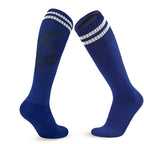 Loogdeel Soccer Socks Stretchy Compression Knee High Tube Socks Men Women Teens Kid Breathable Football Athletic Sports Socks