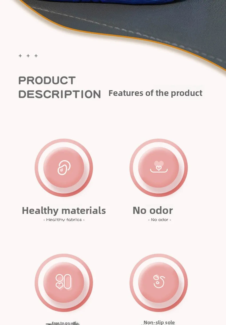 Kids Sport Sandals Breathable Velcro Shoes for Children