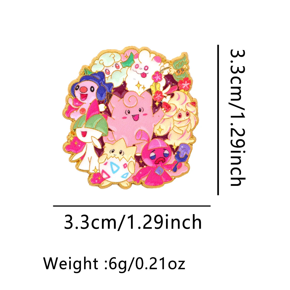 Cute Elf Enamel Pins Kawaii Cartoon Character Brooch Clothing Backpack Lapel Badges Fashion Jewelry Accessories For Friends Gift