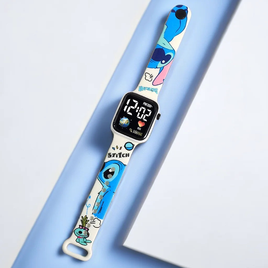 Cute Cartoon Digital Watch for Girls & Kids – Children’s Wristwatch