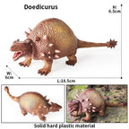 Oenux Prehistoric Wild Animals Doedicurus Armadillo Doedicurus Sabretooth Model Action Figures PVC Collection Toy Kid Gift