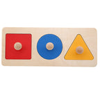 Montessori Puzzle Toys Wooden Geometric Sorting Game