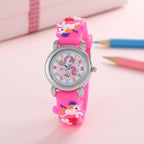 Colorful Cartoon Unicorn Watch for Kids – Quartz Student Watch