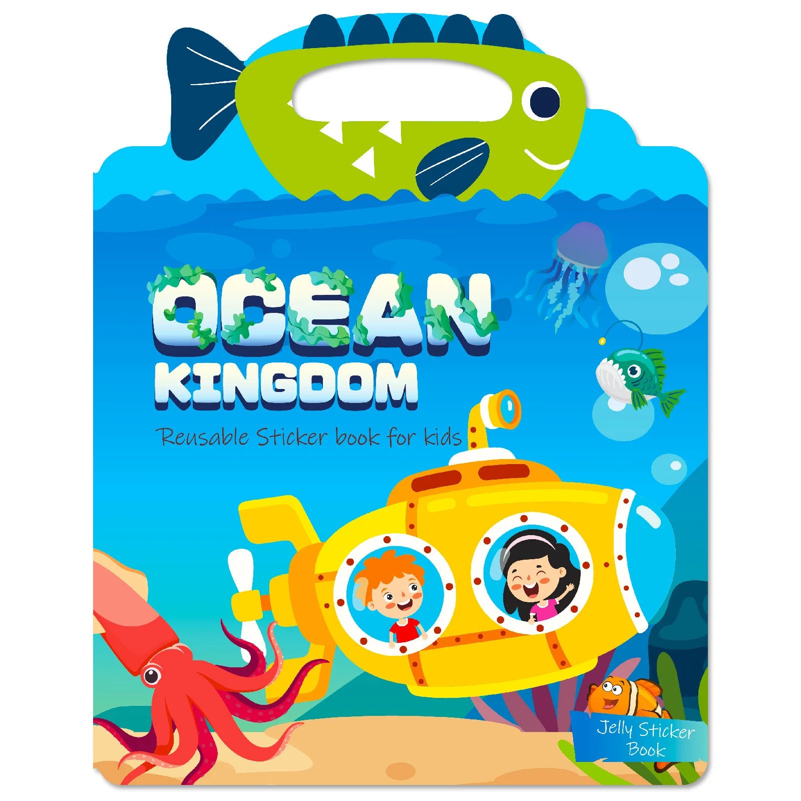 Hot New Children Scene Stickers DIY Hand-on Puzzle Sticker Books Reusable Cartoon Animal Learning Cognition Toys for Kids Gift